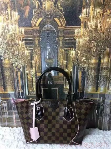 Mujer Moda Clásico Cuero Bolso Louis Vuitton N41551 g2